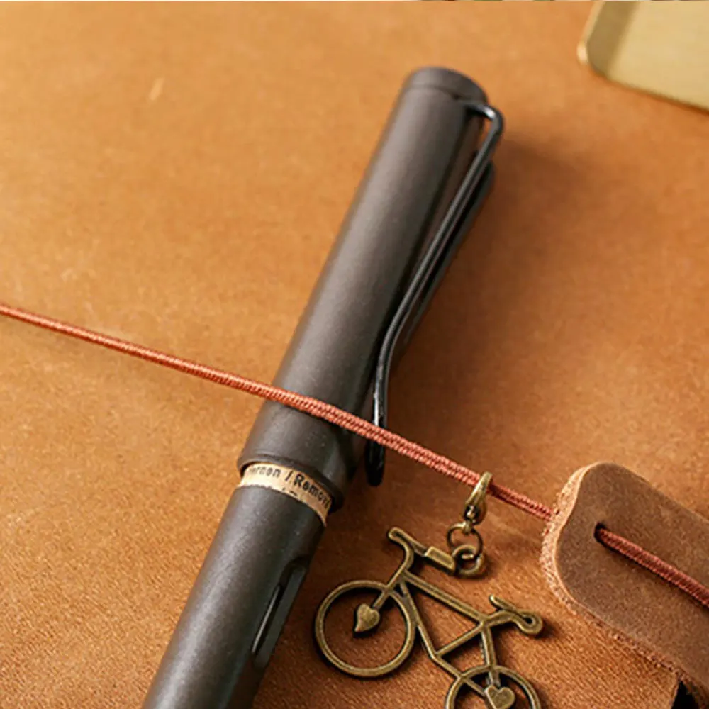 Vintage Travelers Notebook Rubber Elastic Band For Midori Planner Inner Core Filler Paper Nylon Rope Diary Journal Accessories