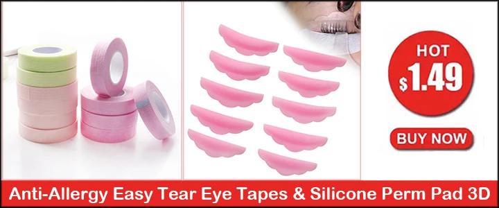 10Pcs Grafting Blossom Stick Eyelash Extension Storage Card Grafted Premade Fans Volume Lash Sticky Strip Tape False Eyelashes