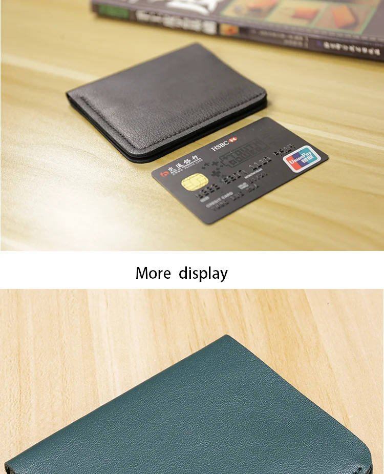 Genuine Leather Casual men wallet luxury design Short purse slim Card Holder Solid money bag famous brand thin minimalist wallet