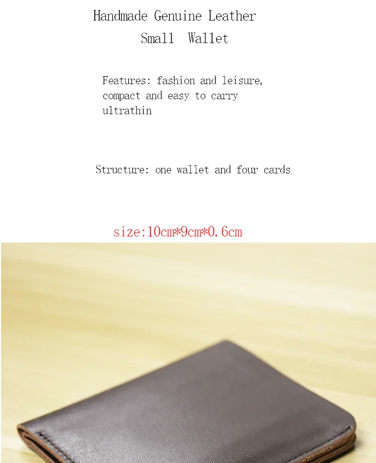 Genuine Leather Casual men wallet luxury design Short purse slim Card Holder Solid money bag famous brand thin minimalist wallet