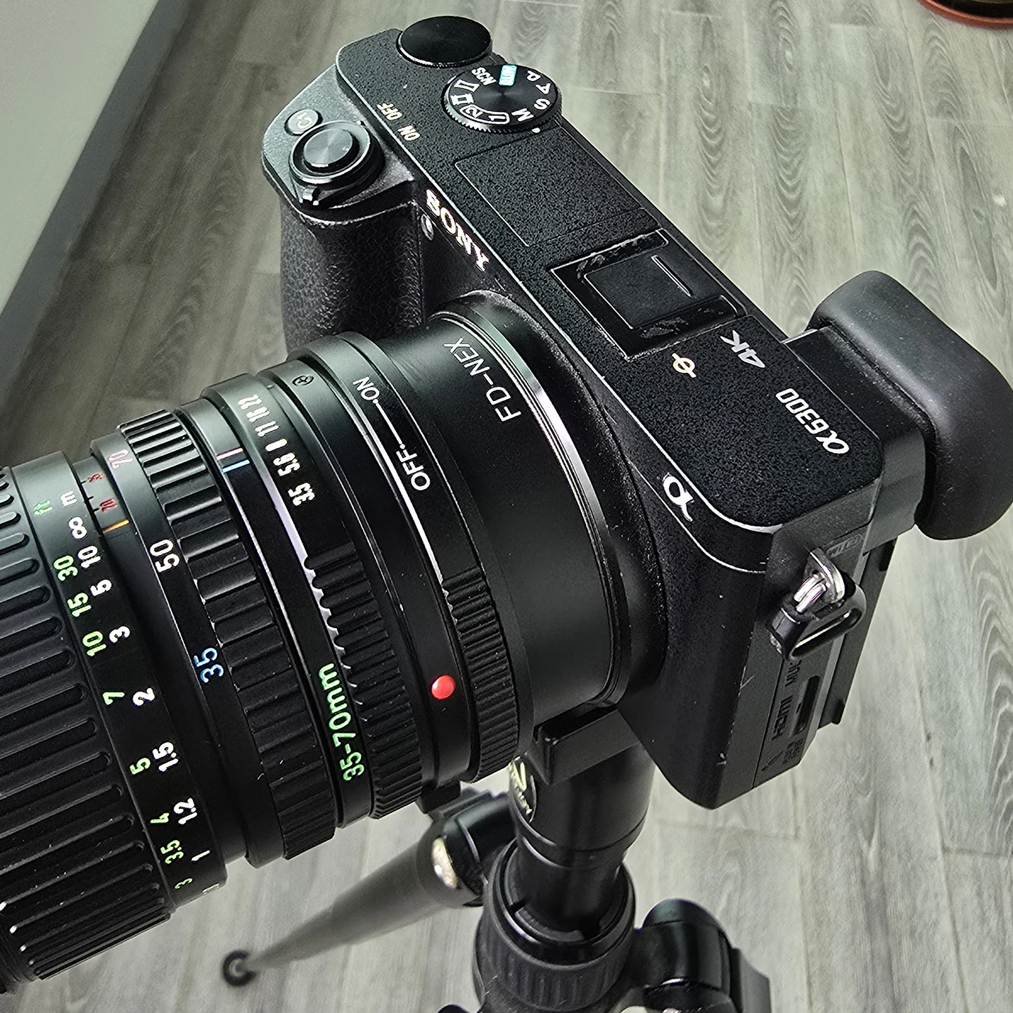 VLOGMAGIC For Canon FD Lens to Sony E-Mount Camera Lens Adapter