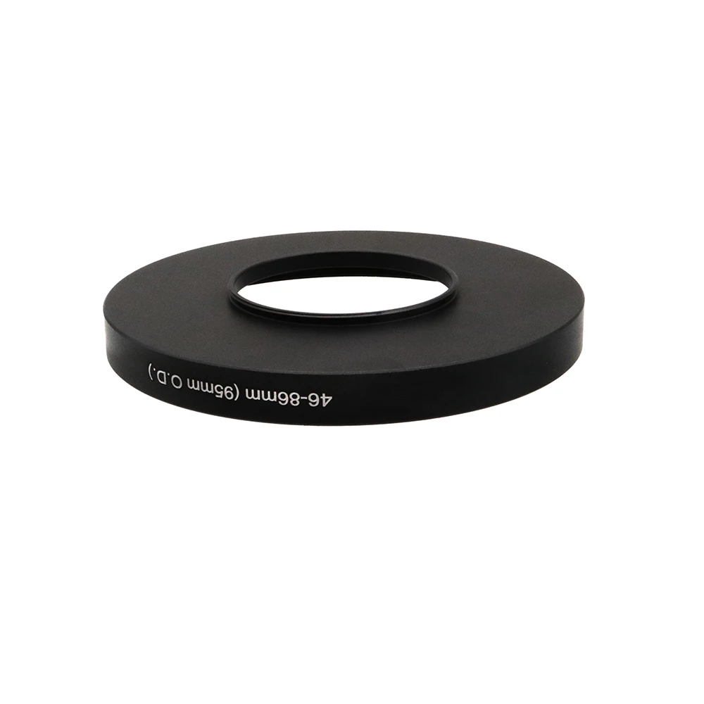 For 95mm Matte Box or 86mm Filter Matte Box Adapter Lens Filter Step Up Ring 46/49/52/55/58/62/67/72/77/82mm-86mm (95mm O.D)