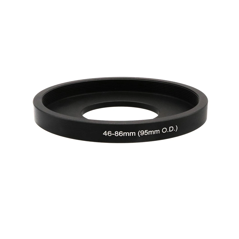 For 95mm Matte Box or 86mm Filter Matte Box Adapter Lens Filter Step Up Ring 46/49/52/55/58/62/67/72/77/82mm-86mm (95mm O.D)