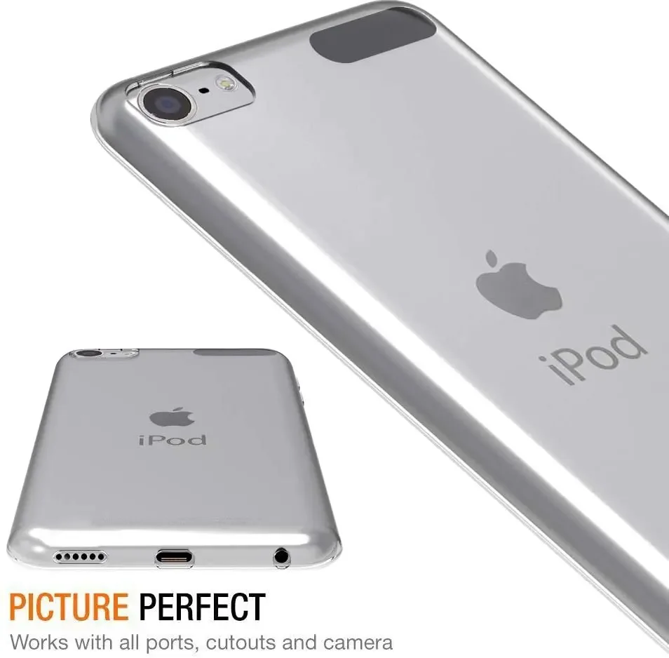 3 in 1 Tempered Glass For Apple Ipod Touch 5 6 7 Case Soft Case with Full Tempered Glass For Apple Ipod Touch 5 6 7