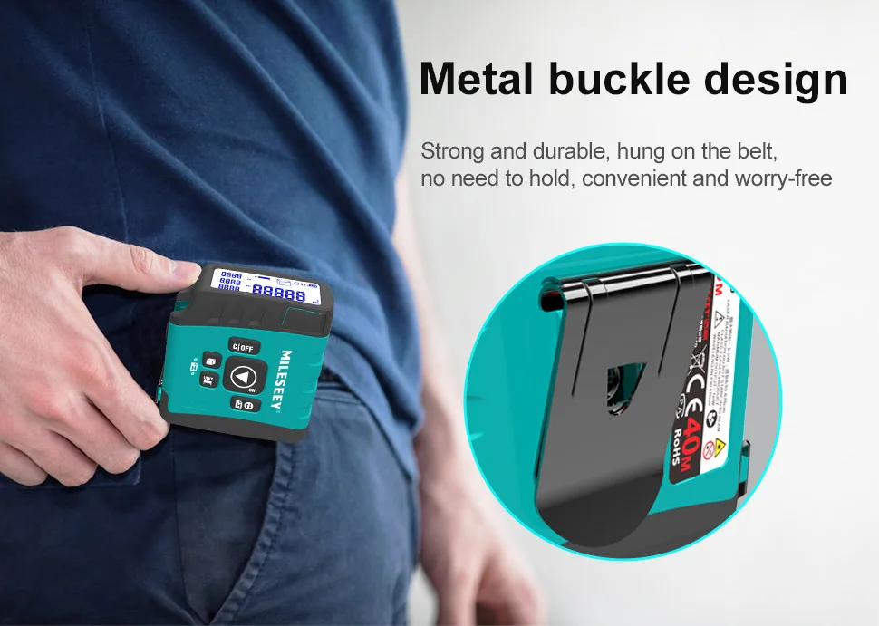 Mileseey DT20 BLUETOOTH Laser tape measure азерная рулетка Smart Digital display trena laser Measuring tape with Bluetooth