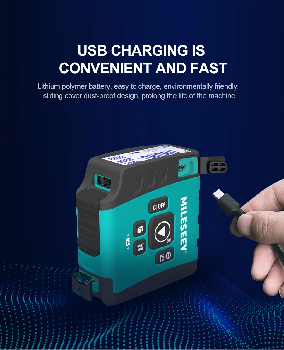Mileseey DT20 BLUETOOTH Laser tape measure азерная рулетка Smart Digital display trena laser Measuring tape with Bluetooth