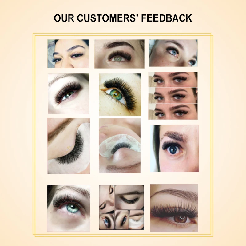 Quewel Easy Fan Volume Eyelash Extension Blooming Lashes Self-making Flowering Fast Fans Eyelashes Bloom Thick Faux Mink Lash