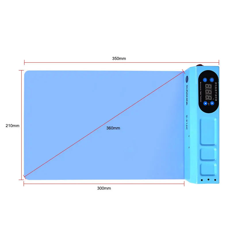 Sunshine S-918E LCD Screen Splitter Heating Stage Separator Pad For Phone IPad Repair Separation Pad LCD Dismantling Treasure