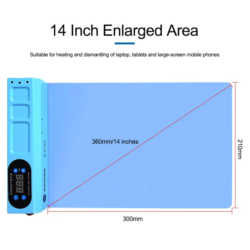 Sunshine S-918E LCD Screen Splitter Heating Stage Separator Pad For Phone IPad Repair Separation Pad LCD Dismantling Treasure