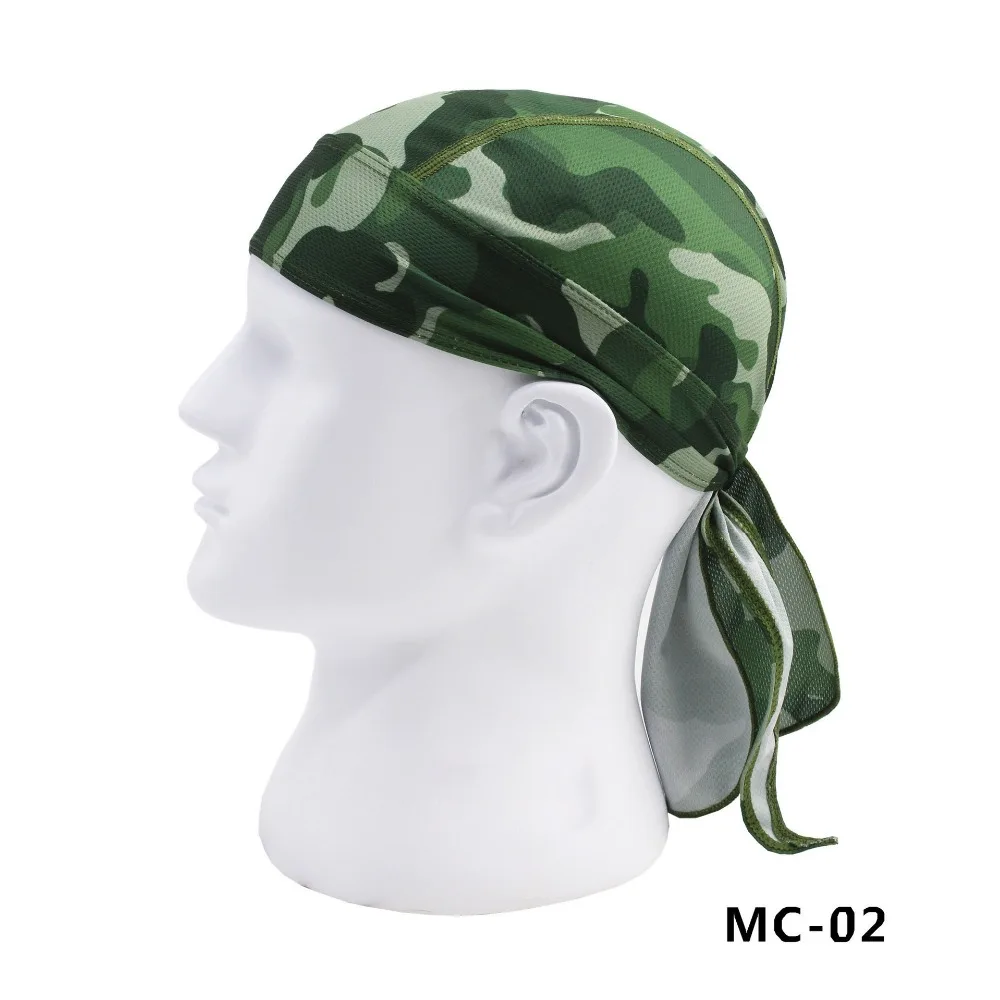 New Headband Summer Men Printed Cycling Cap Sun Protection Camouflage Fishing Running Headscarf Hood Hiking Sport Bandana
