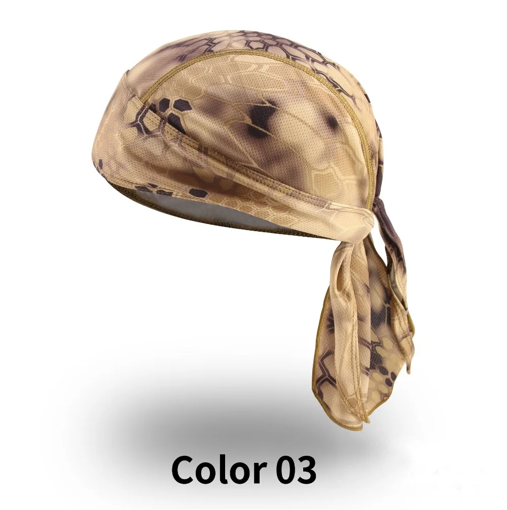New Headband Summer Men Printed Cycling Cap Sun Protection Camouflage Fishing Running Headscarf Hood Hiking Sport Bandana