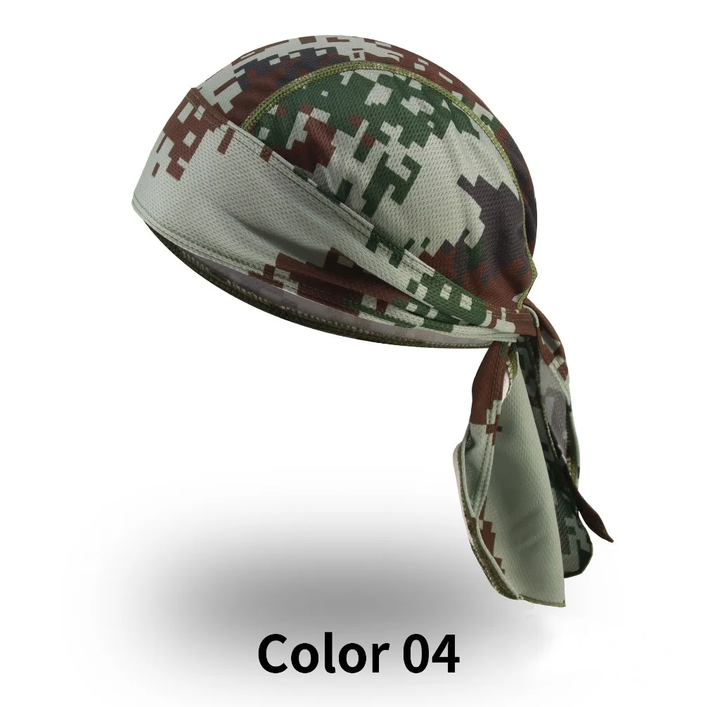 New Headband Summer Men Printed Cycling Cap Sun Protection Camouflage Fishing Running Headscarf Hood Hiking Sport Bandana