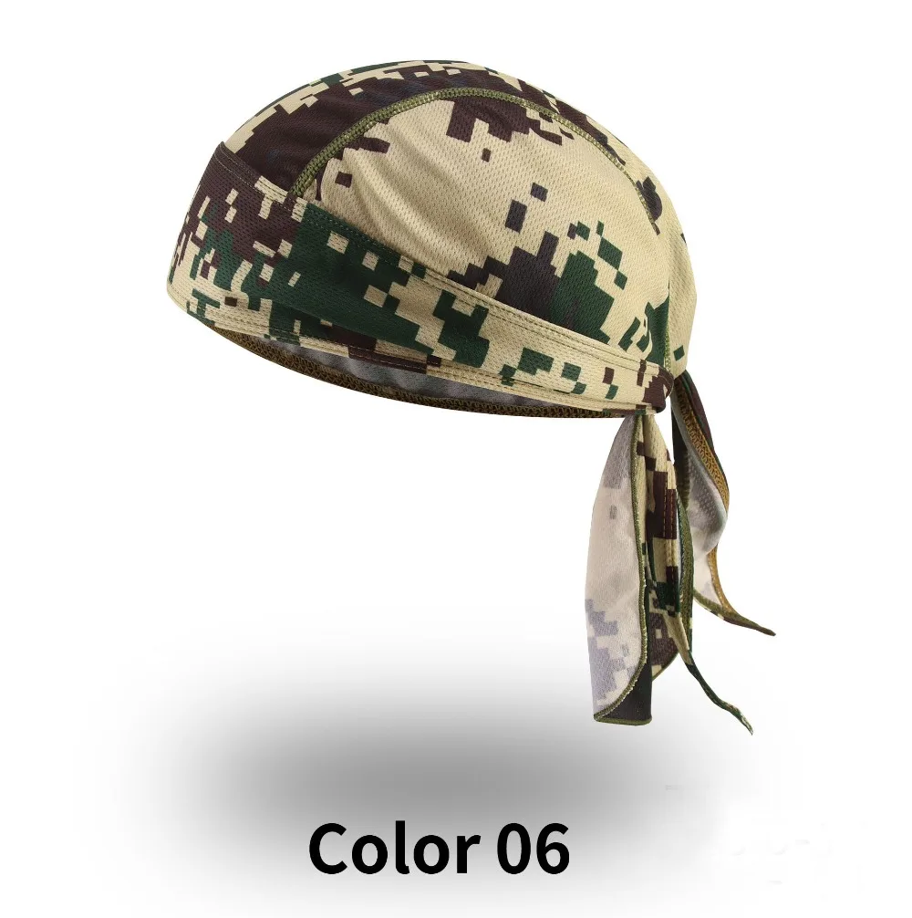 New Headband Summer Men Printed Cycling Cap Sun Protection Camouflage Fishing Running Headscarf Hood Hiking Sport Bandana