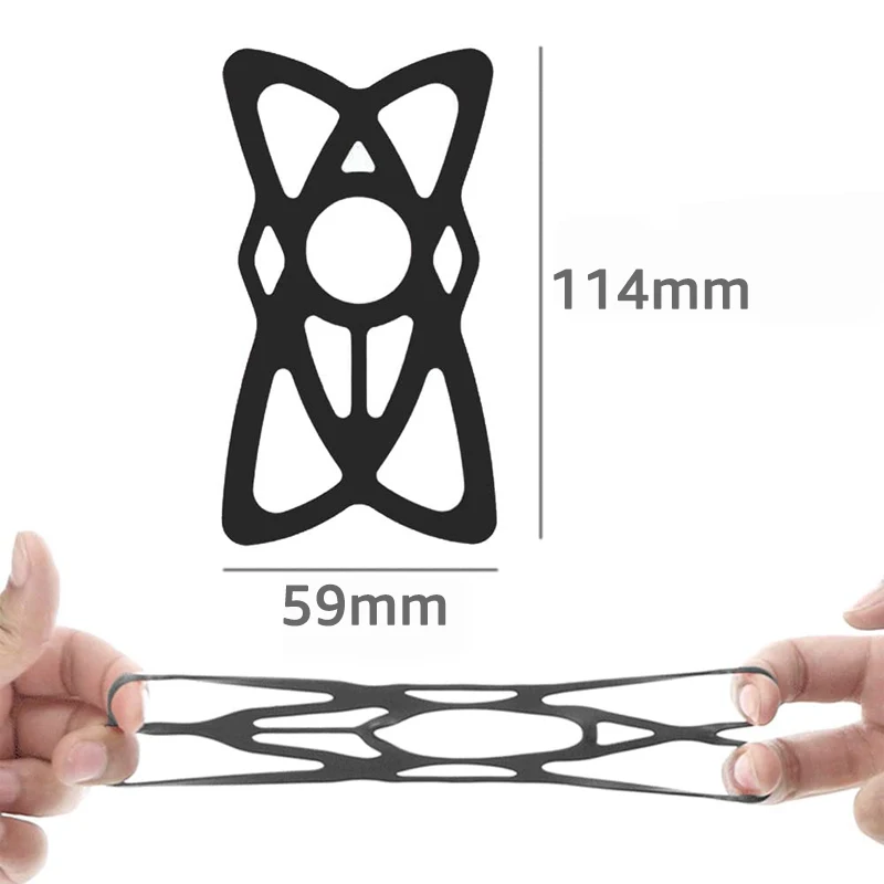 Silicone Bands for Bicycle Motorcycle Phone Holder Universal Security Rubber Strap for Mountain Road Sports Bike Handlebar Mount