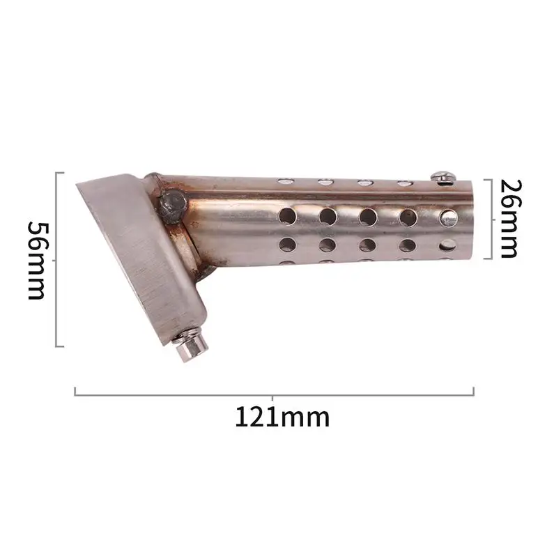 61mm Motorcycle Universal Exhaust Pipe DB Killer Reduce Noise 51mm Escape Muffler Silencer For Kawasaki Honda Suzuki BMW Yamaha