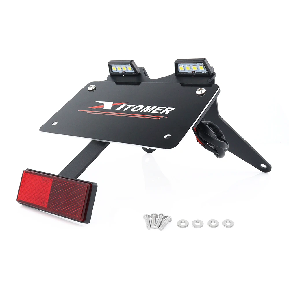 Rear Tail Tidy Fender Eliminator Kit Fit For Yamaha TMAX 530 T-MAX 2012 2013 2014 2015 2016 License Plate Holder Bracket