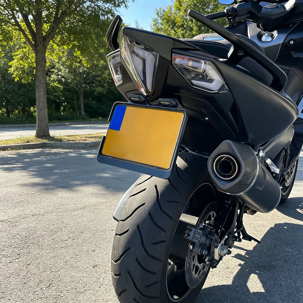 Rear Tail Tidy Fender Eliminator Kit Fit For Yamaha TMAX 530 T-MAX 2012 2013 2014 2015 2016 License Plate Holder Bracket