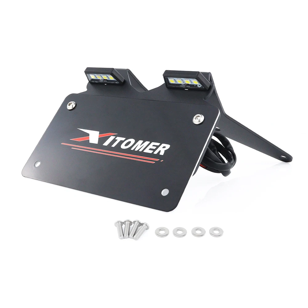 Rear Tail Tidy Fender Eliminator Kit Fit For Yamaha TMAX 530 T-MAX 2012 2013 2014 2015 2016 License Plate Holder Bracket