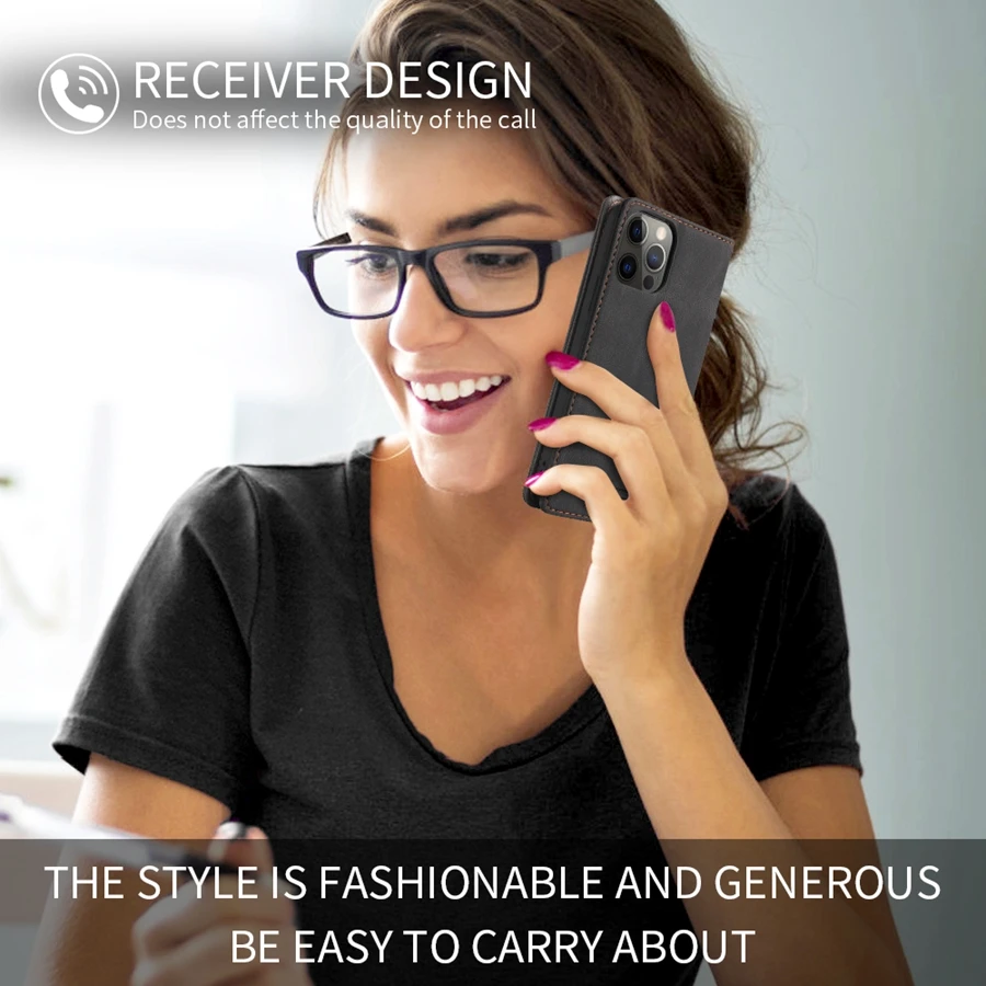 Wallet Anti Theft Brush Flip Leather Case For Samsung Galaxy S25 FE S24 Plus S23/S22 Ultra A07 A15 A16 A17 A35 A36 A53 A55 A56