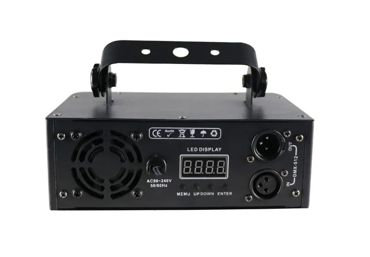500mW Laser Light Holiday Stage Device 90-240V RGB 3D DJ Equipment Disco Christmas Wedding Projector