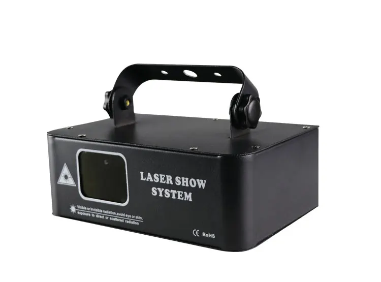 500mW Laser Light Holiday Stage Device 90-240V RGB 3D DJ Equipment Disco Christmas Wedding Projector