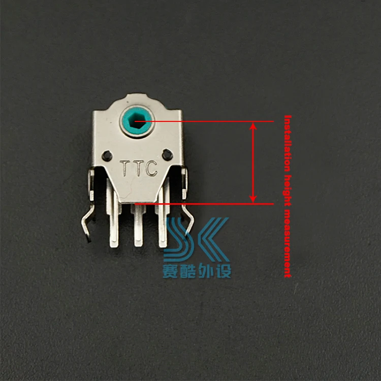 2PCS Original ALPS Mouse Encoder 9mm 11 High Accurate for RAW Rival300 G403 g603 g703 Solve the roller wheel problem Accessoires