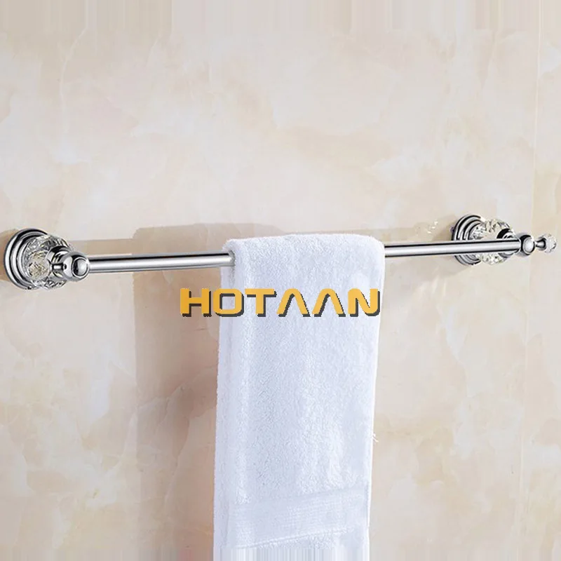 Luxury Crystal Silver Bathroom Accessories Set Chrome Polished Brass Bath Hardware Set Wall Mounted Bathroom Products Banheiro