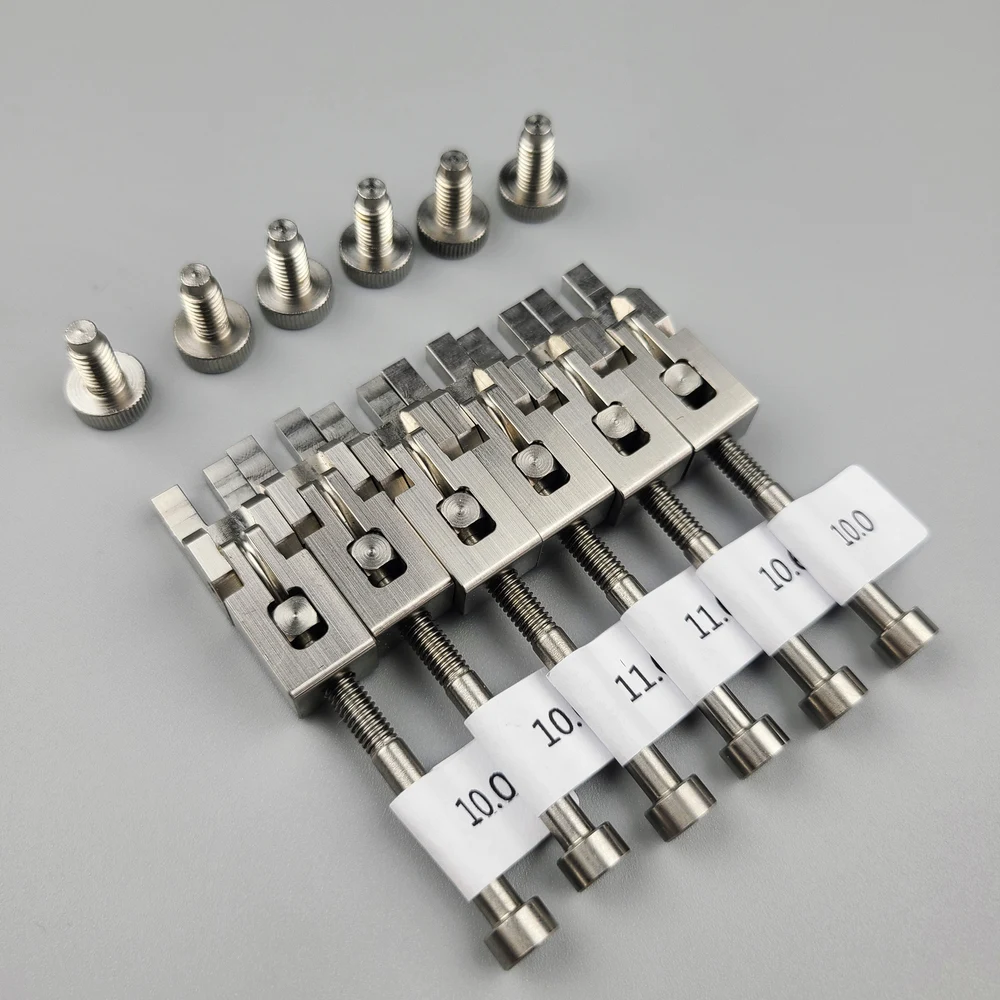 【Made in Japan】1 Set ( 6/7 PCS ) Electric Guitar Stainless Steel Saddles For FR Floyd Rose Tremolo System Bridge