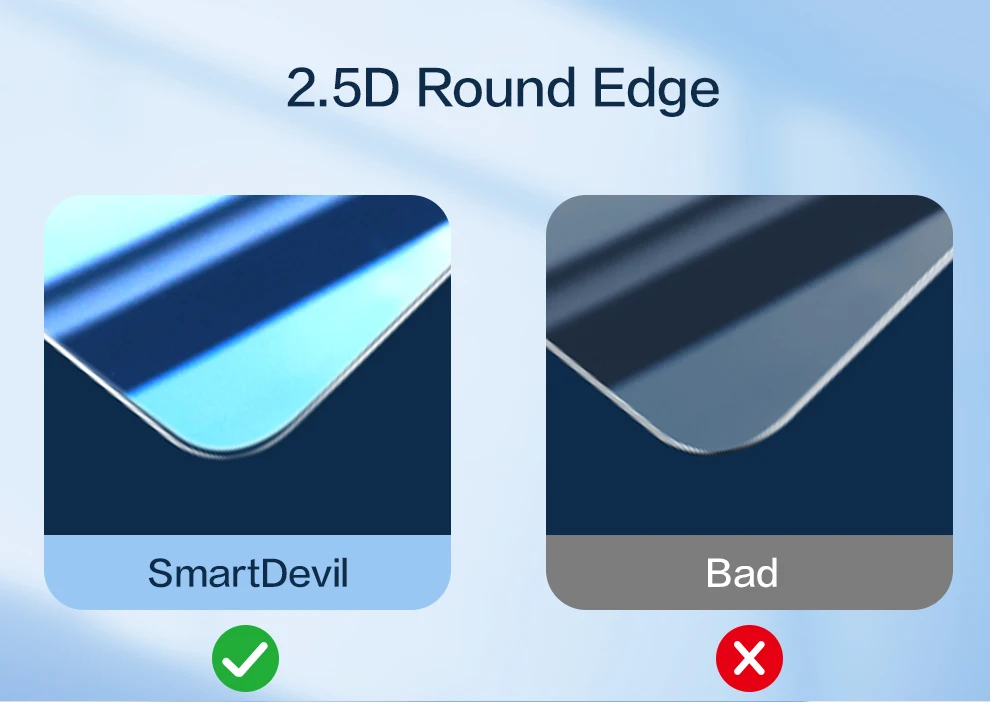 SmartDevil 2PCS Screen Protector for iPhone 17 Pro Max 17 Air 16 Pro Max 15 14 13 Tempered Glass 9H HD Front Film for iPhone 17