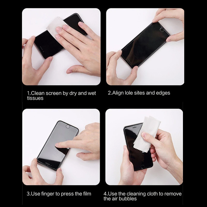 Glass For Motorola Moto E7 Power Full Cover Tempered Glass Moto E7i E22 E22i E40 E30 E20 E32 E32S E13 Camera Screen Protector