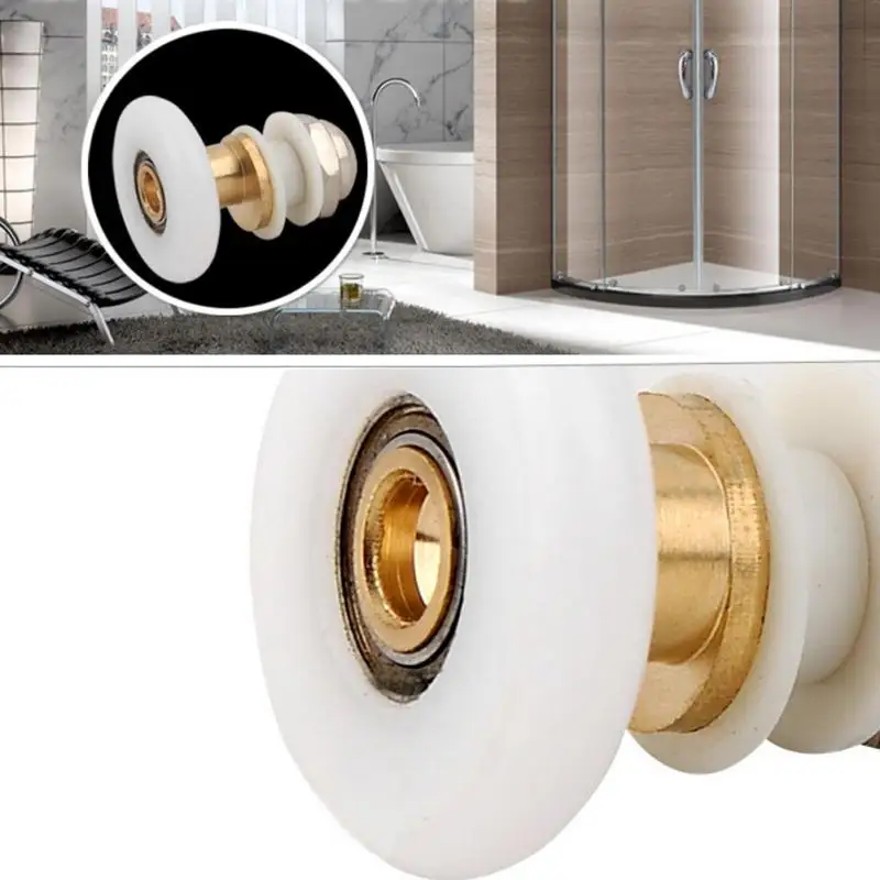 Durable Roller Shower Rooms Cabins Pulley Shower Room Roller /Runners/Wheels/Pulleys Diameter 25MM/27MM