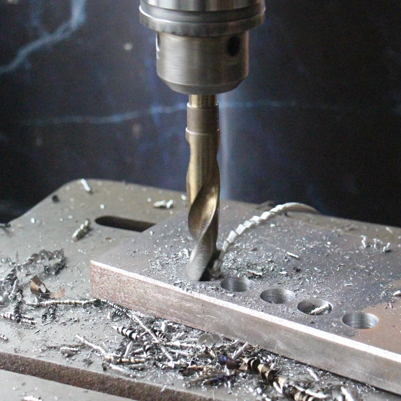 Versery 13-35mm 12.7mm Round Shank Reduced 1/2'' Twist Drill Bits HSS M2 Hole Saw Wood Iron Stainless Steel Aluminum