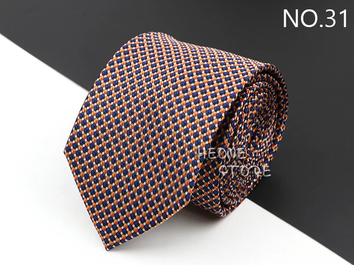 New Men's Classic Luxury Tie 8cm Striped Paisley Plaid All-Match Jacquard Necktie For Business Wedding Prom Daily Wear Accessory