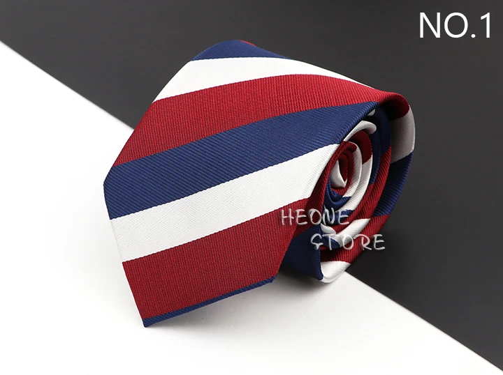 New Men's Classic Luxury Tie 8cm Striped Paisley Plaid All-Match Jacquard Necktie For Business Wedding Prom Daily Wear Accessory