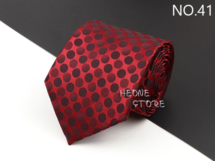 New Men's Classic Luxury Tie 8cm Striped Paisley Plaid All-Match Jacquard Necktie For Business Wedding Prom Daily Wear Accessory