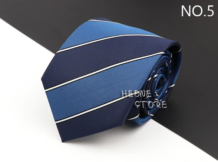New Men's Classic Luxury Tie 8cm Striped Paisley Plaid All-Match Jacquard Necktie For Business Wedding Prom Daily Wear Accessory