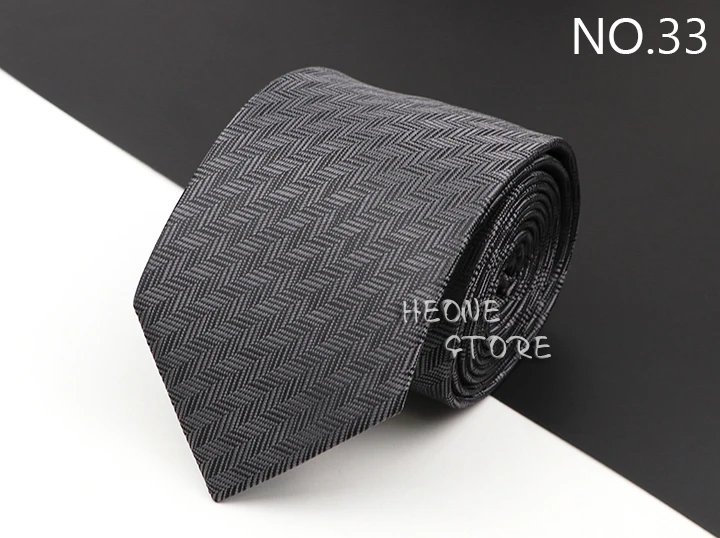 New Men's Classic Luxury Tie 8cm Striped Paisley Plaid All-Match Jacquard Necktie For Business Wedding Prom Daily Wear Accessory