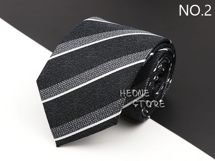 New Men's Classic Luxury Tie 8cm Striped Paisley Plaid All-Match Jacquard Necktie For Business Wedding Prom Daily Wear Accessory