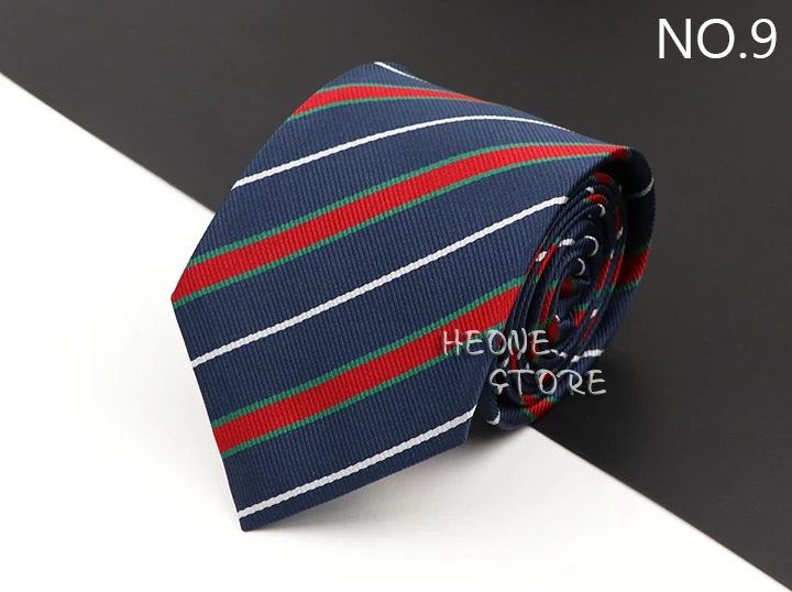 New Men's Classic Luxury Tie 8cm Striped Paisley Plaid All-Match Jacquard Necktie For Business Wedding Prom Daily Wear Accessory