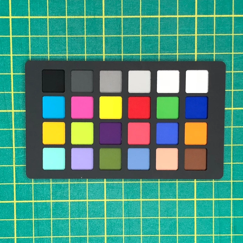 24 ColorChecker Color Test Chart Balancing Checker Card Palette Board Superior Digital Color Correction Customized