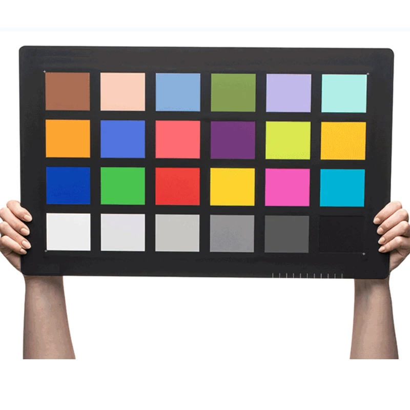 24 ColorChecker Color Test Chart Balancing Checker Card Palette Board Superior Digital Color Correction Customized