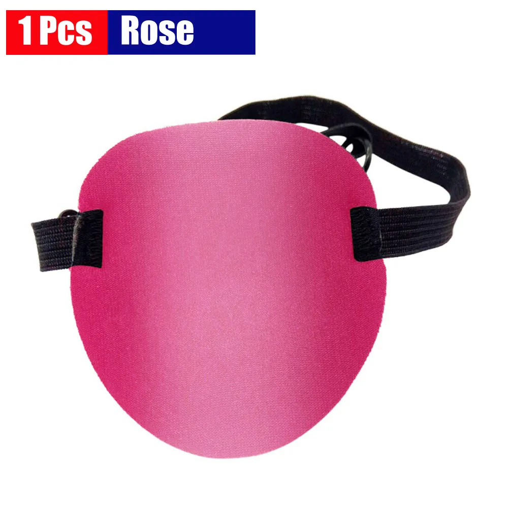 1Pcs Eye Patch Single Eye Mask Various Elastic Eye Patch Strabismus Adjustable Eye Patch Lazy Eye Patches with Buckle Adult Kid