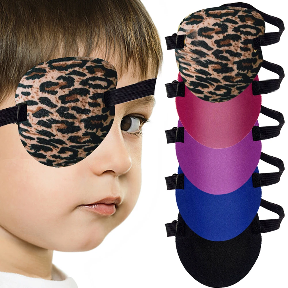 1Pcs Eye Patch Single Eye Mask Various Elastic Eye Patch Strabismus Adjustable Eye Patch Lazy Eye Patches with Buckle Adult Kid