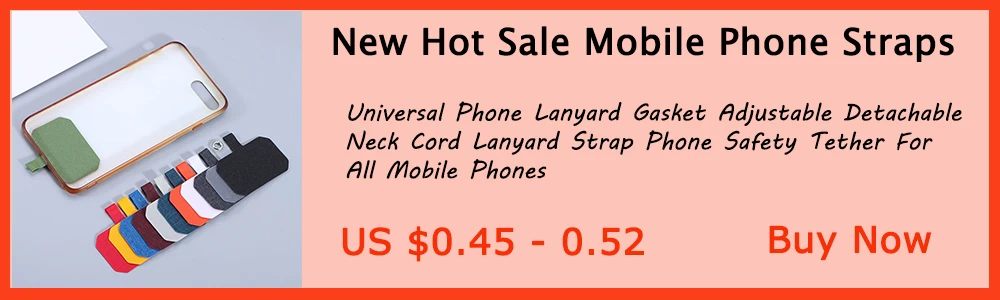Fashion Personality Mobile Phone Lanyard Neck Hanging Lanyards for Keys ID Card Employee Card Badge Holder ID Card lanyard