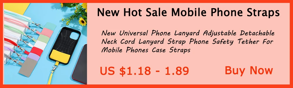 Fashion Personality Mobile Phone Lanyard Neck Hanging Lanyards for Keys ID Card Employee Card Badge Holder ID Card lanyard