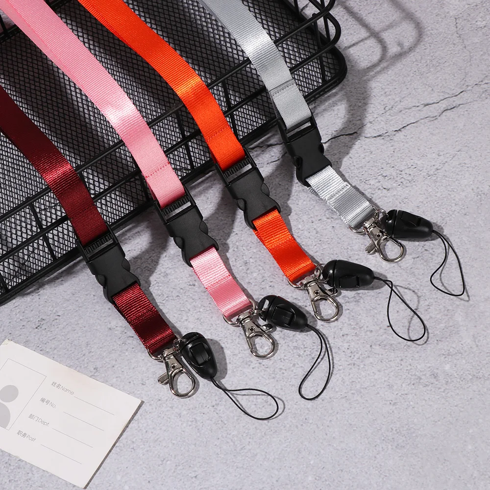 Fashion Personality Mobile Phone Lanyard Neck Hanging Lanyards for Keys ID Card Employee Card Badge Holder ID Card lanyard