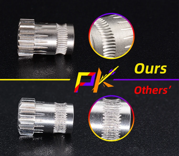 Dual Drive Gear Extruder Kit Cloned Btech Use for Prusa I3 3D Printer Gear Mini Bowden Extrusion Ender 3 CR10/10S PRO