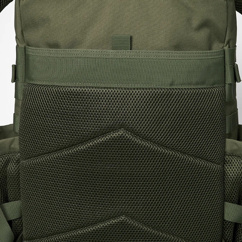 45L Tactical Backpack Survival Bag Hunting MOLLE Backpack GYM For Men EDC Outdoor Hiking Rucksack With Bottle Holder