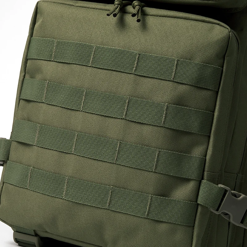 45L Tactical Backpack Survival Bag Hunting MOLLE Backpack GYM For Men EDC Outdoor Hiking Rucksack With Bottle Holder