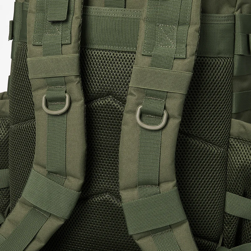 45L Tactical Backpack Survival Bag Hunting MOLLE Backpack GYM For Men EDC Outdoor Hiking Rucksack With Bottle Holder